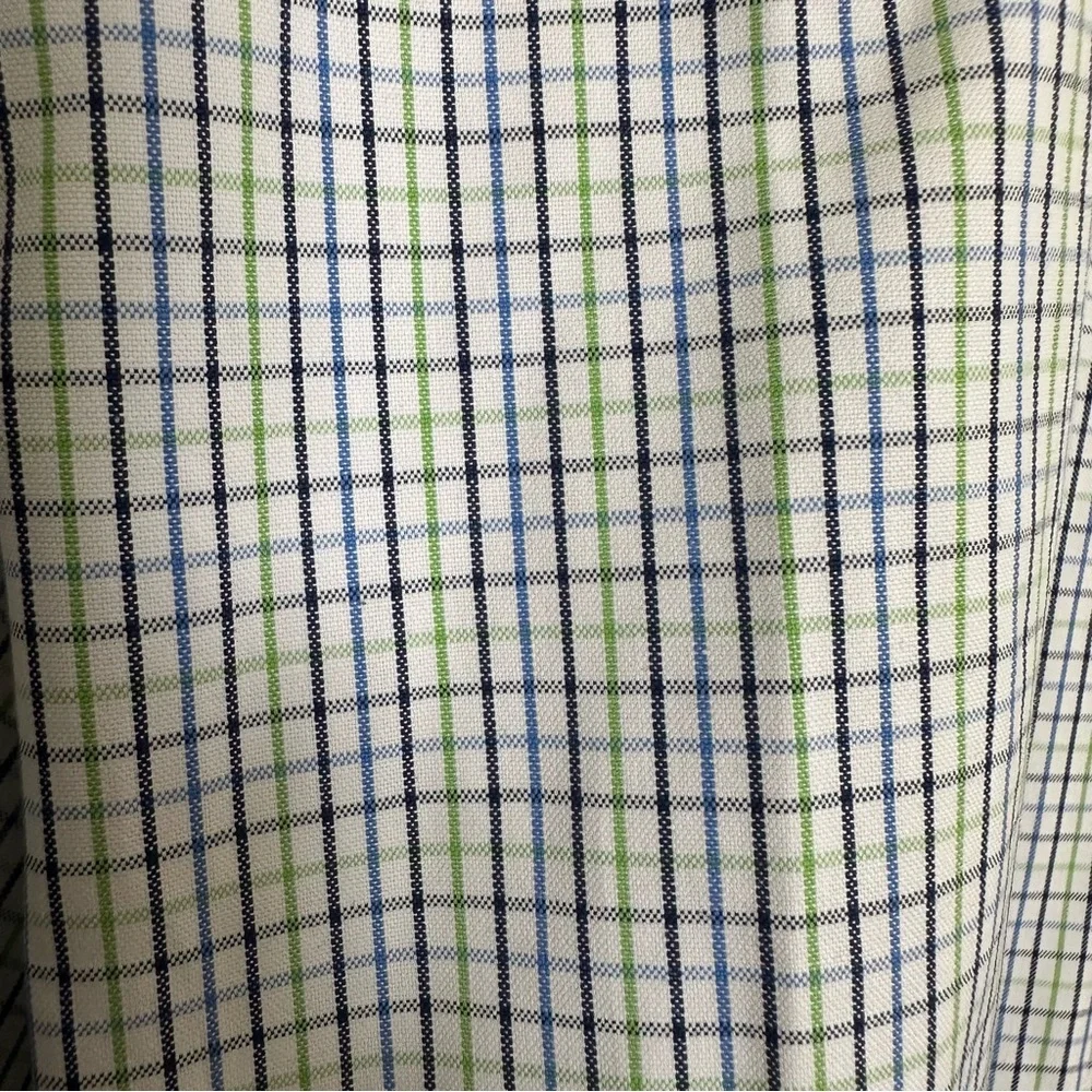 Ralph Lauren Yarmouth Cotton Pinpoint Oxford Shirt Men’s Size 17 34/35 Blue Pony